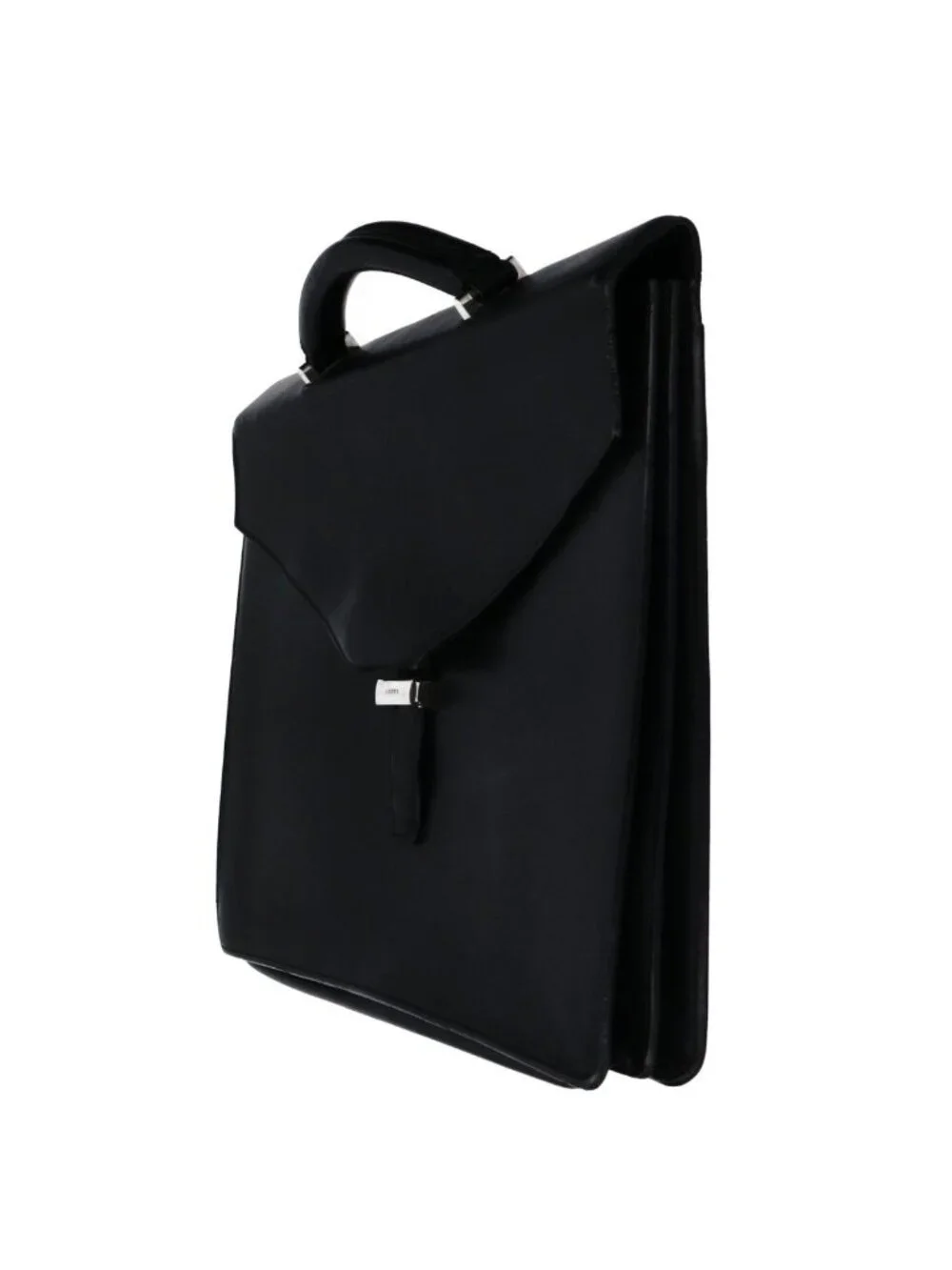 Loewe Anagram Leather Flap Business Briefcase